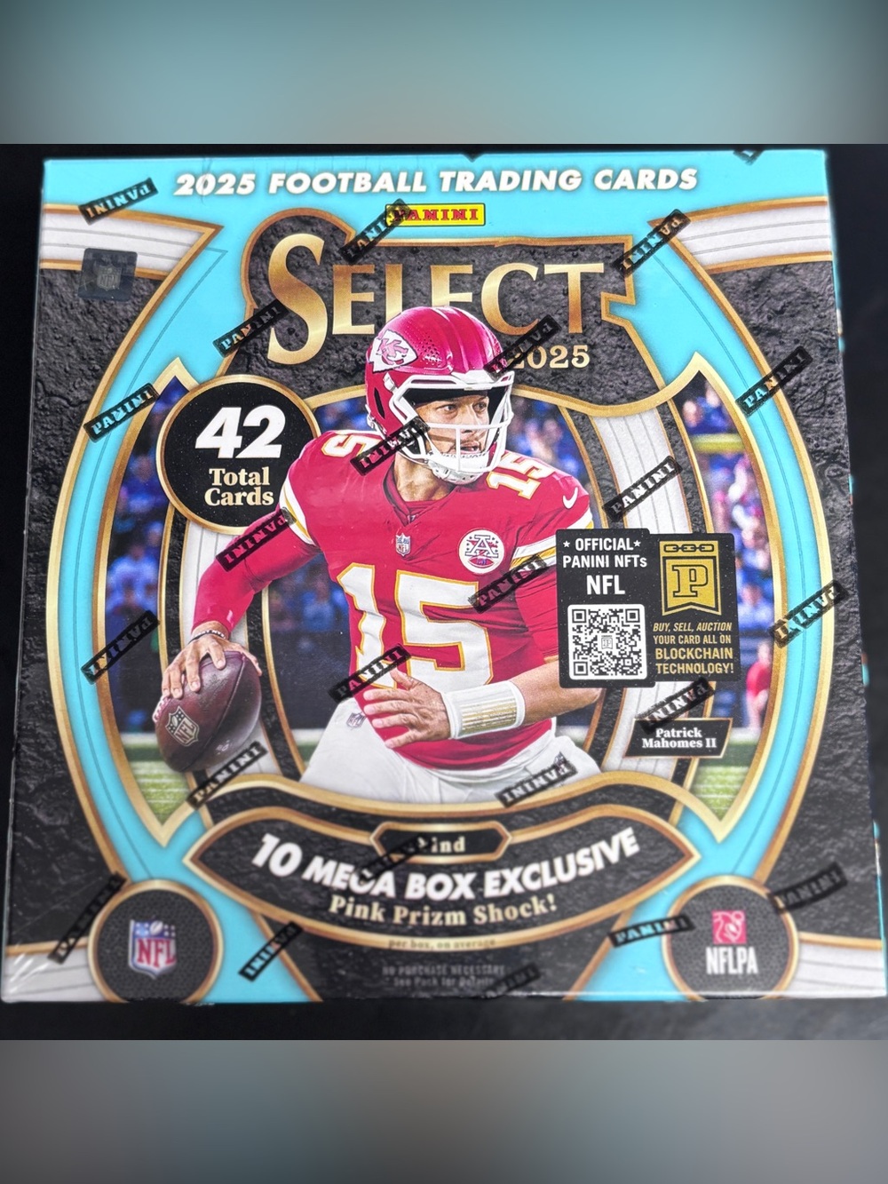 2025 Panini Select NFL Football Mega Box 42 Cards - Factory Sealed - Picture 2 of 5